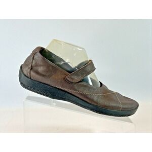 Arcopedico Triglav Women's Sz 11.5 US 42 EU Mary Jane Hook & Loop Brown Shoes